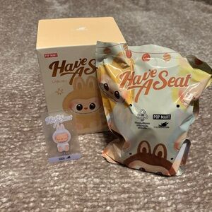 The Monsters Have a seat Zizi labubu